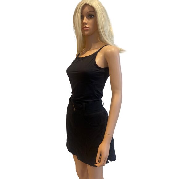 Title Nine Black Clamber Hiking Skort Skirt Women's 6 - Picture 2 of 15
